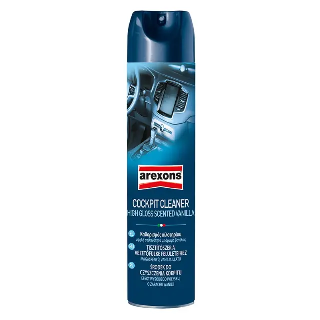 Γυαλιστικό Ταμπλό AREXONS Σπρέυ VANILLA 600 ml 13912