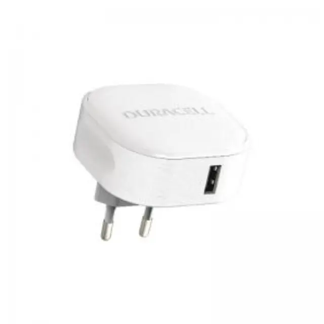 Φορτιστής Ταξιδίου Duracell με Έξοδο USB A 12W 2.4A Λευκό N58830 3
