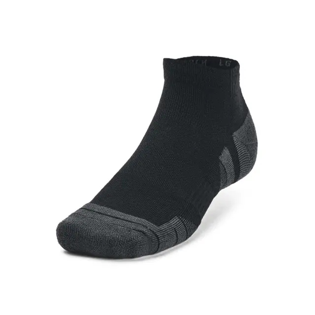 Under Armour Unisex Performance Tech 3 Pack Low Cut Socks Μαύρο 1379504-001 (Under Armour)