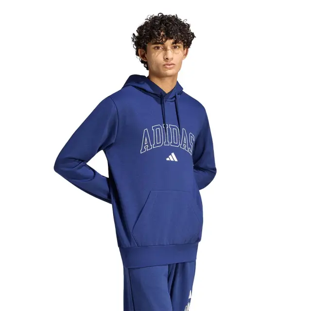 adidas Sportswear Men's Collegiate Hoodie Μπλε Σκούρο KC7186 (adidas Sportswear)