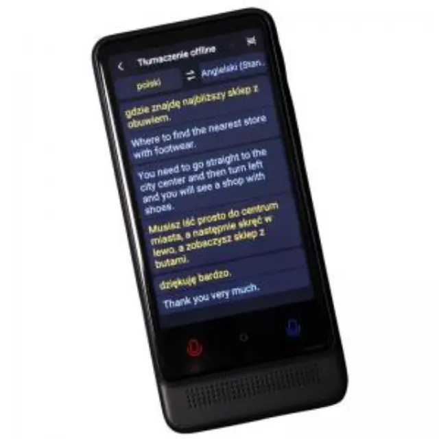 Φορητός Μεταφραστής Blavec Lingo TL-01 Μαύρο N71057 3