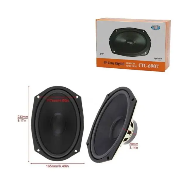 Fony Ηχείο Αυτοκινήτου 6*9″ 80W CTC-6907 - Car Speaker PP Cone Digital Z891078 3