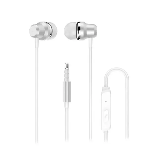 Dudao X10PRO Wired Mini Jack 3.5mm In-Ear with Remote Control White