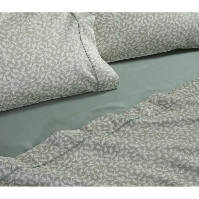 Σετ Σεντόνια King Size 4 Τεμαχίων Nef-Nef Calming Sage Green 270x280 2