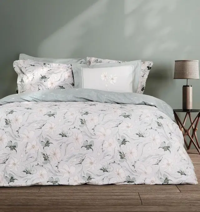 Παπλωματοθήκη Σετ King Size (240x260) Celeste βαμβακερή nima