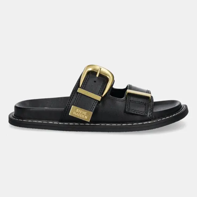 Γυναικεία Δερμάτινα Σανδάλια Steve Madden Arch-E SM19000133-03001-05O Μαύρα Μαύρο - 37