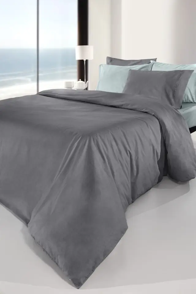 ΣΕΝΤΟΝΙ KING SIZE 180x200+42 ΜΕ ΛΑΣΤΙΧΟ COLOR PLUS GUY LAROCHE ANTHRACITE