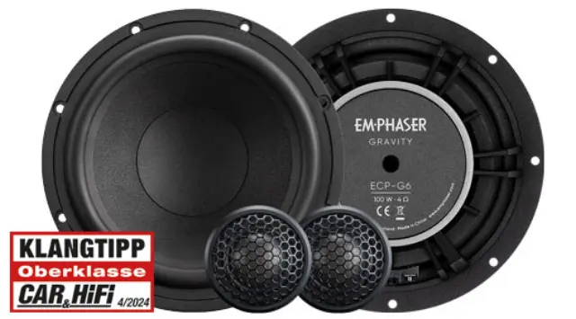 EMPHASER Gravity ECP-G6 2-Way Compo 16.5 cm