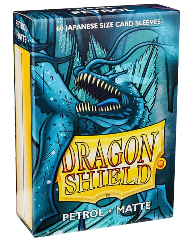 Dragon Shield Japanese Matte Sleeves - Petrol (60 Sleeves)