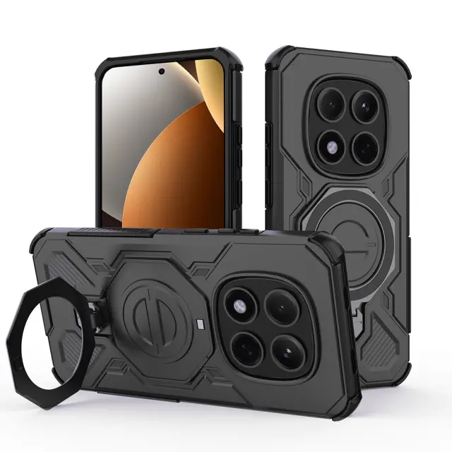 Techsuit - Carbon Shield PRO - Xiaomi Redmi Note 15 Pro+ 5G / Poco M8 Pro 5G - Black