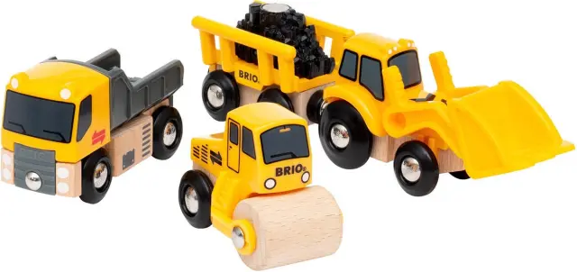 BRIO - Construction Vehicles 33658 - Toys