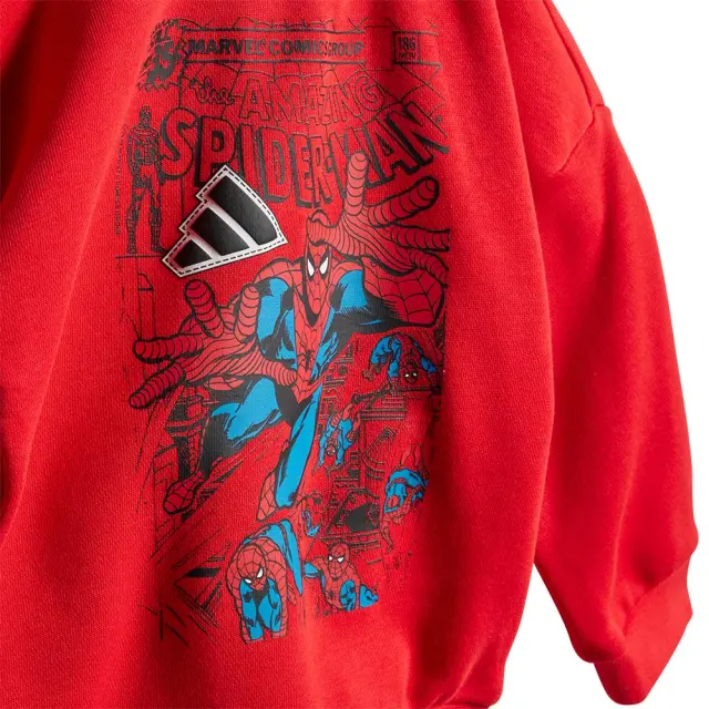 adidas Sportswear Infant's Marvel Spider-Man Jogger Set Μαύρο - Κόκκινο JV7371 (adidas Sportswear) 3