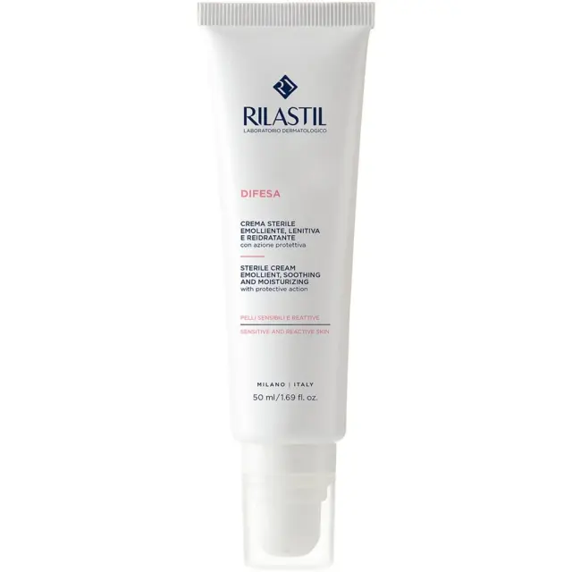 Rilastil | Difesa Sterile Cream Στείρα Μαλακτική & Καταπραϋντική Κρέμα Προστασίας για Ευαίσθητο Δέρμα | 50ml