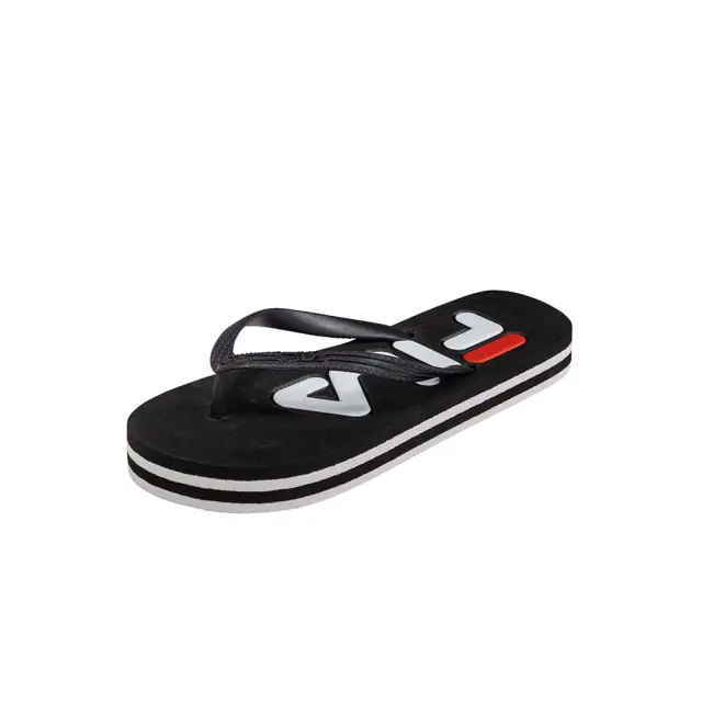 Fila Women's Troy Zeppa Slippers Μαύρο FFW0271-80010 (Fila)
