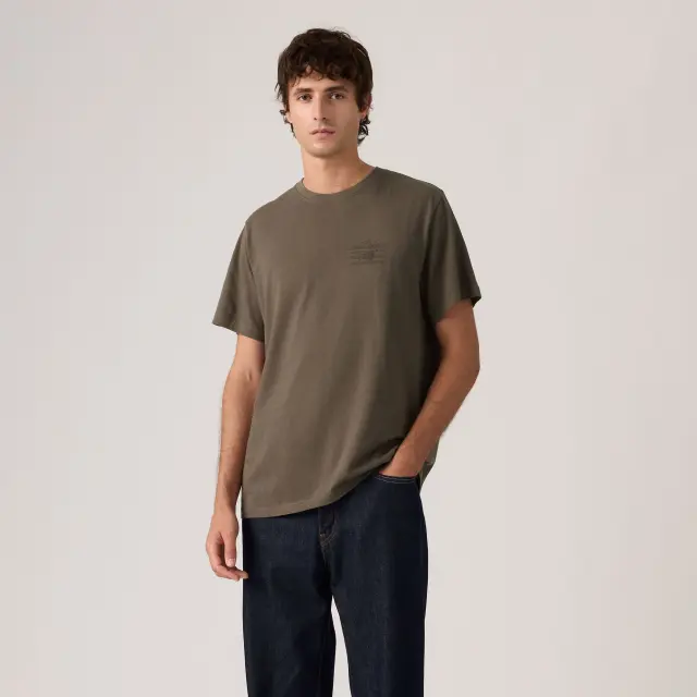 SS RELAXED FIT TEE BROWNS - AMERICAN LEGEND 6 MAITAKE American Legend 6 Maitake