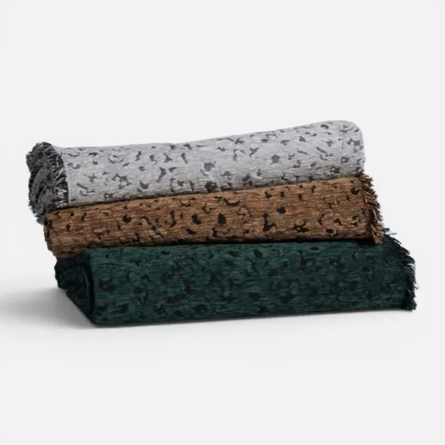 Ριχτάρι Πολυθρόνας Leopard 170x180 Nef Nef Homeware, 58%ΑΚΡ-25%BAMB-17% ΠΟΛ - BROWN (041405) 2