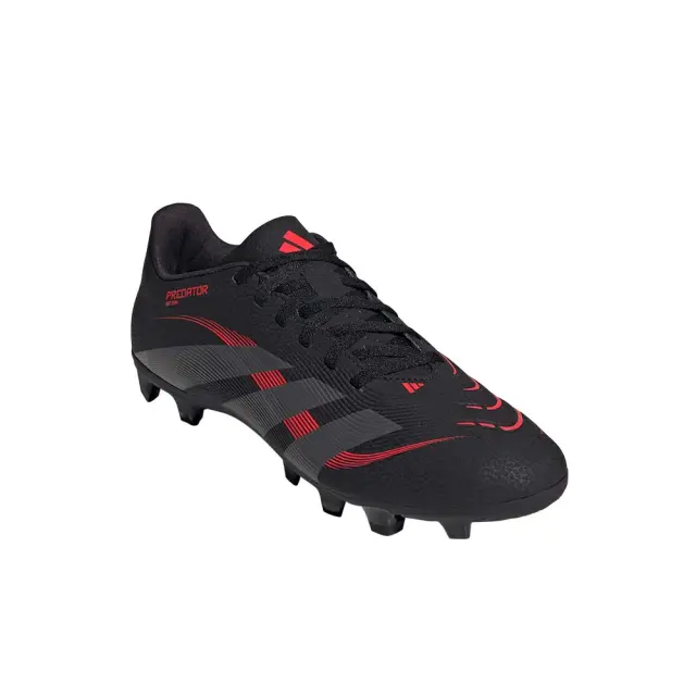 adidas Performance Men's Predator Club FG/MG Μαύρο - Κόκκινο ID1325 (adidas Performance) 3