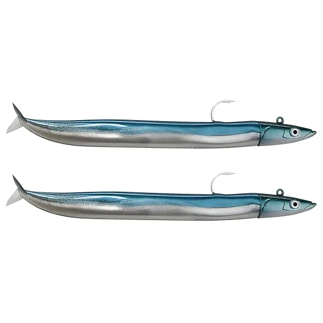 Σιλικονούχο Χέλι Fiiish Crazy Sand Eel No2 Combo CSE5009 Double Combo Off Shore - 15gr Pearl Green 2