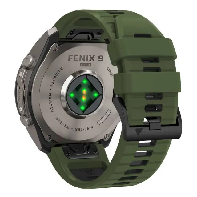 Tech-protect Iconband Pro Garmin Fenix 5x / 5x Plus / 6x / 6x Pro / 7x / 8 / 8 Pro / 9 / 9 Pro (51 Mm) Green/black 3