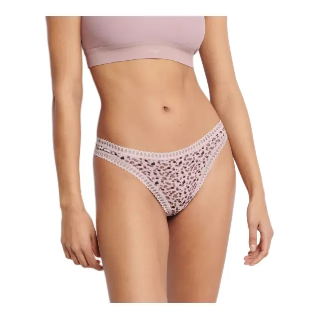 Sloggi Γυναικείο String GO Crush -Τριπλό πακέτο, Χρώμα Nude Shades 2