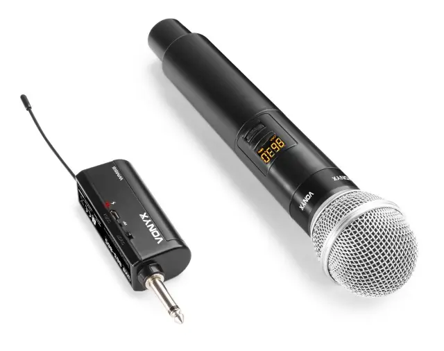 VONYX WM55 ΑΣΥΡΜΑΤΟ ΜΙΚΡΟΦΩΝΟ PLUG&PLAY UHF 3