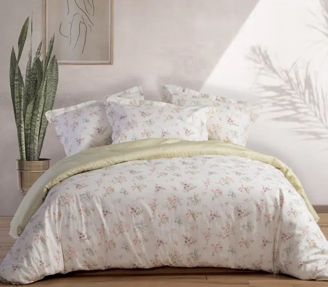 ΚΟΥΒΕΡΛΙ ΥΠΕΡΔΙΠΛΟ VANA 240X230 ECRU/GREY NEF NEF