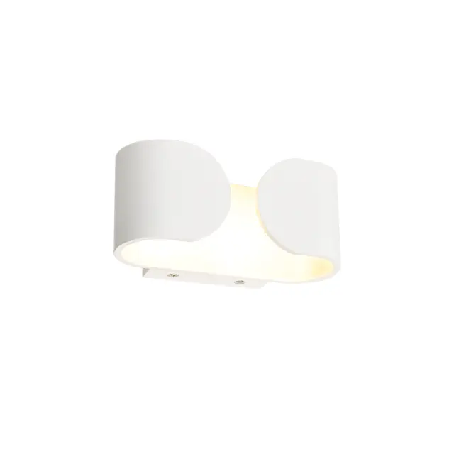 AcaLight Offer NETTO ΦΩΤΙΣΤΙΚΟ ΕΠΙΤΟΙΧΙΟ ΛΕΥΚΟ ΜΑΤ ΜΕΤΑΛΛΙΚΟ LED 6W 4000K 590Lm IP20 160Χ70MM