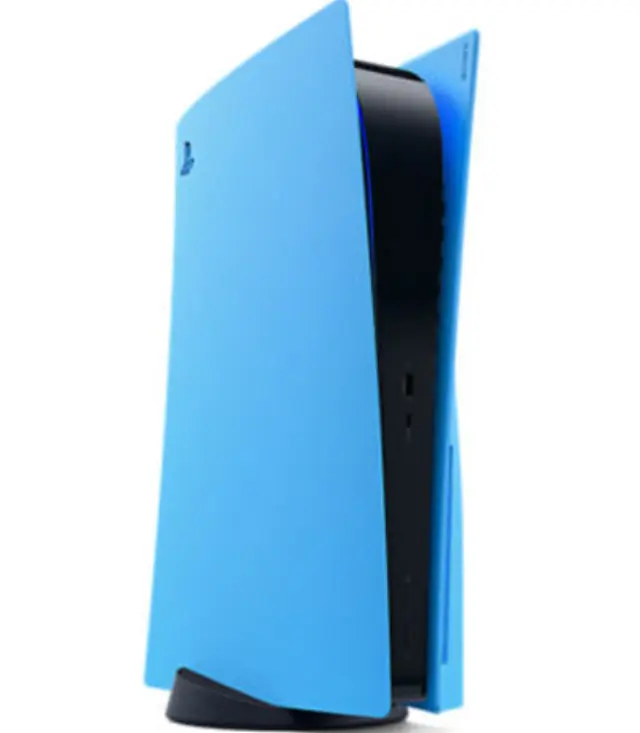PS5 Sony Console Covers Straight Blue Disc Version