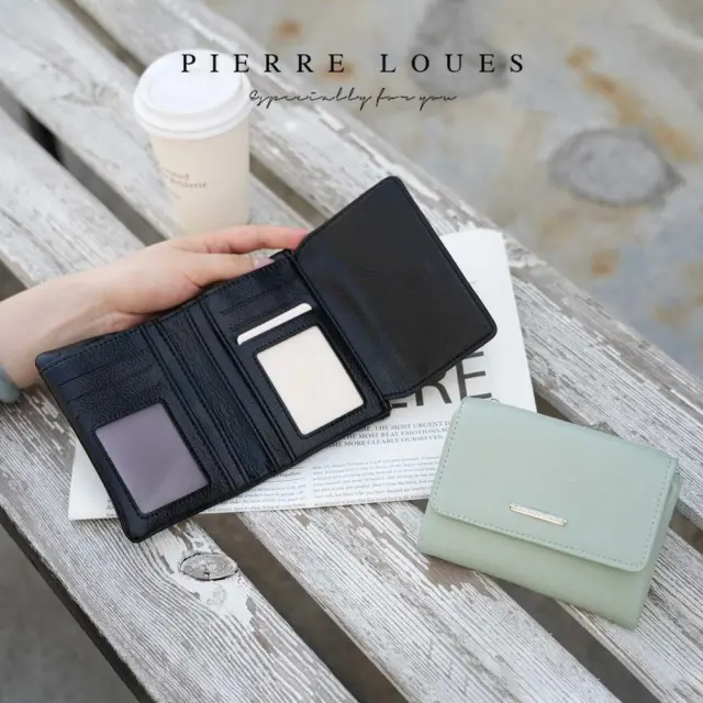Μικρό Πορτοφόλι Γυναικείο Pierre Loues PL288-26 μαύρο - One Size 2