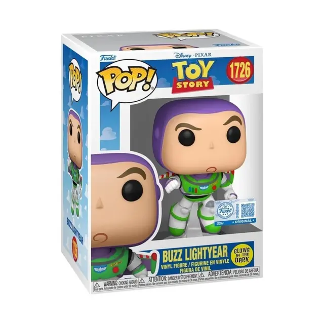Φιγούρα Funko POP! Disney: Toy Story- Buzz Lightyear (Glows in dark) #1726 2