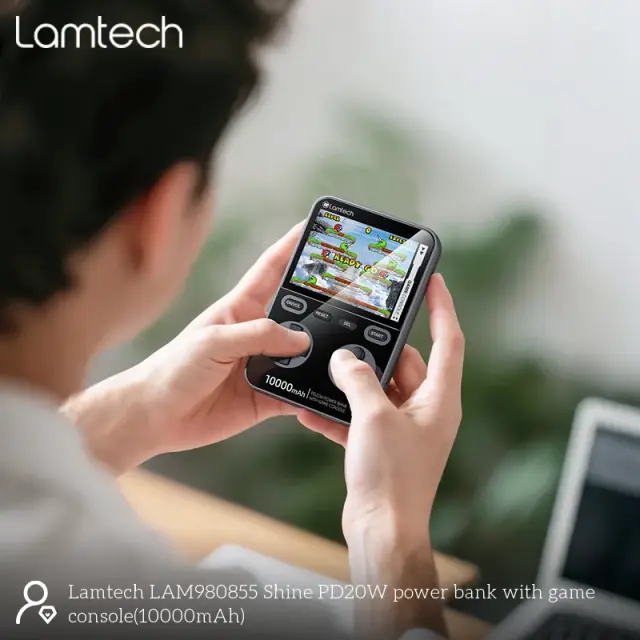 Lamtech LAM980855 Φορητή Κονσόλα Gaming & Powerbank 10000mAh 3