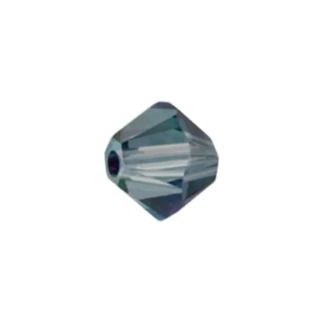 Swarovski 5328 XILION Bicone C.C. Crystal Titan 6mm - 18τεμ