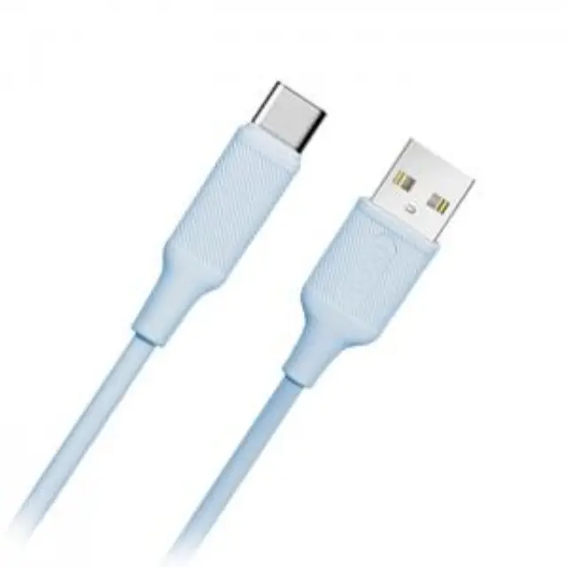 Καλώδιο USB High-Speed A αρσ. - USB Type-C αρσ. 15W, 1.00m σε μπλε χρώμα 2
