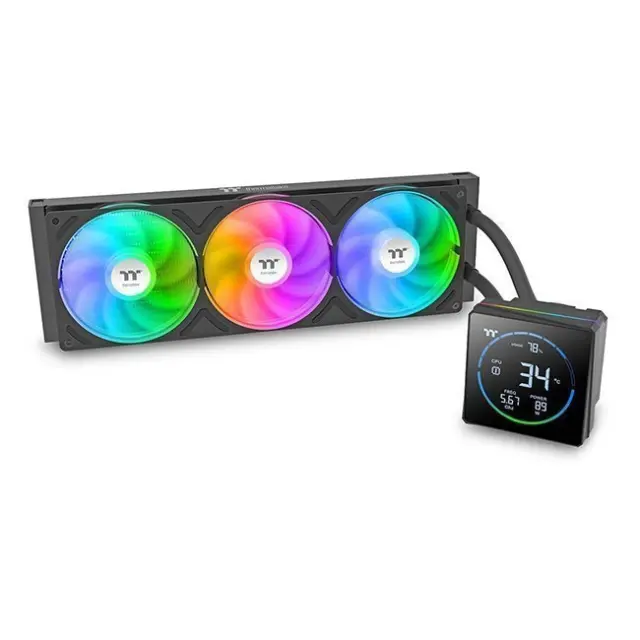 Thermaltake TH360-S (v3) Υδρόψυξη Επεξεργαστή Τριπλού Ανεμιστήρα 120mm για Socket AM4/AM5/1700/1200/115x με ARGB Φωτισμό