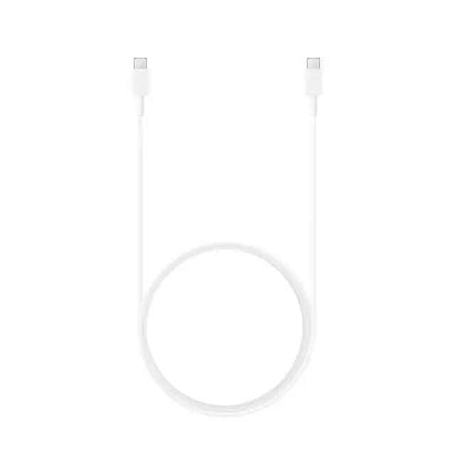 Καλώδιο Σύνδεσης USB 2.0 Samsung EP-DX310JWEG USB C σε USB C 3A 1.8m Λευκό N57857