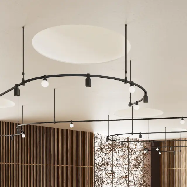 Inlight Φωτιστικό LED 12W 3000K για Chandler Track μαύρη απόχρωση D:6cmX12,5cm (13C-00031) 2