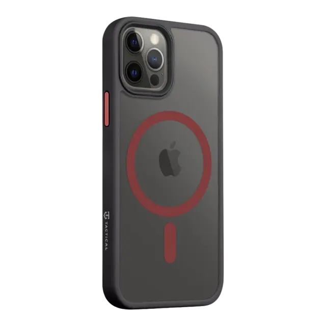 Tactical MagForce Hyperstealth 2.0 Cover for Apple iPhone 12/12 Pro Black/Red 2