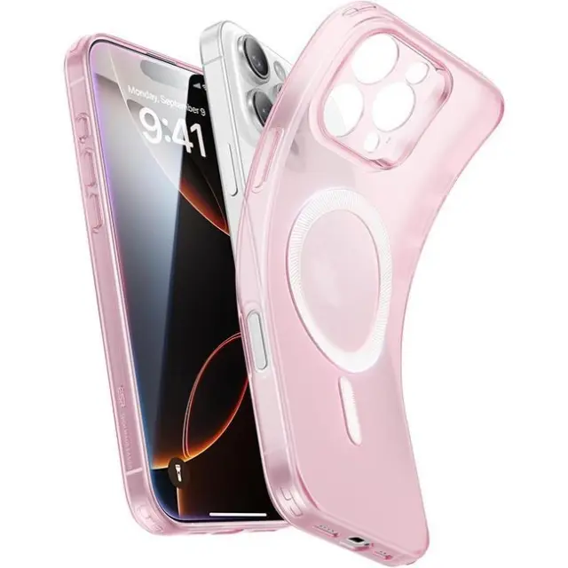 Esr® Zero Halolock Back Cover Σιλικόνης για iPhone 16 Pro-Ροζ