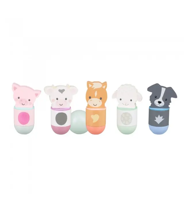 Μπόουλινγκ Farmyard Orange Tree Toys