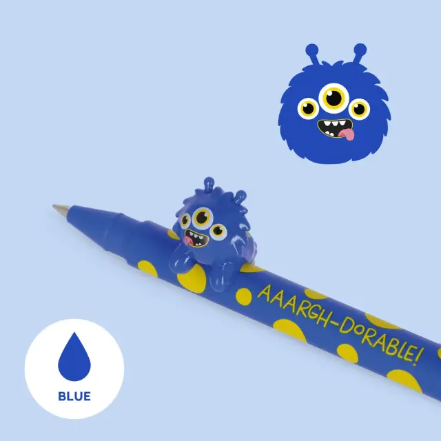 Legami Στυλό Gel Monster Blue Ink 0.5mm Limited Edition / CPP0014 (Legami) 2