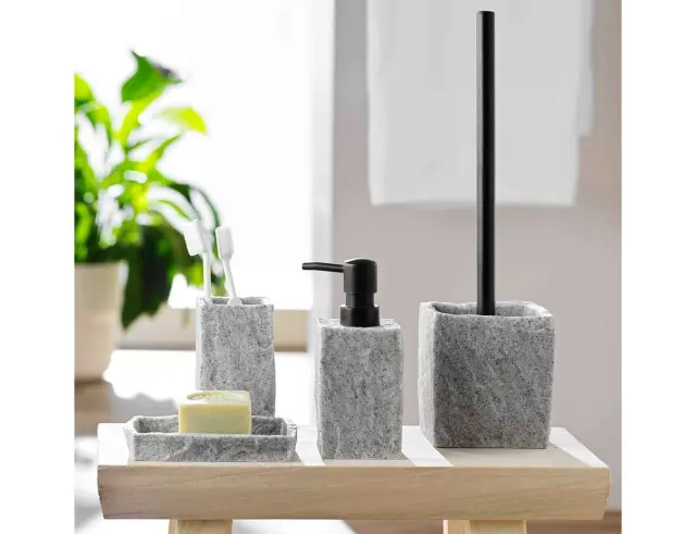 Επιτραπέζια Ποτηροθήκη Stony Douceur d'intérieur με διαστάσεις 6.6x6.5x11.5cm - Grey 1802250 3