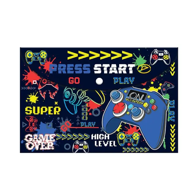 Must Φάκελος Κουμπί Α4 Press Start (000585662)
