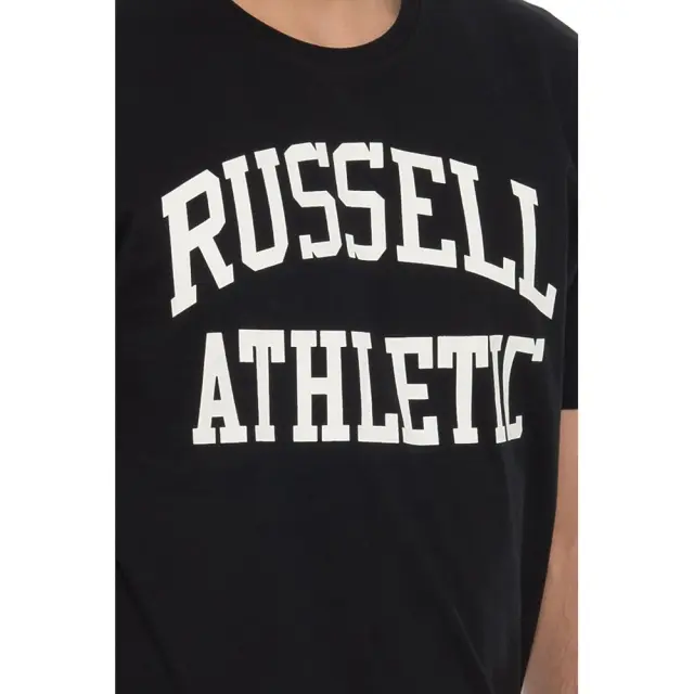 Russell Athletic Iconic Crewneck T-Shirt (E2600-1-099) - Μαύρο - S 3