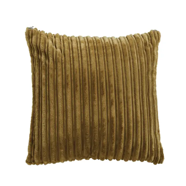 Διακοσμητικό Μαξιλάρι 40x40 Fleece Με Γέμιση Das Home 1180 Olive 100% Πολυέστερ