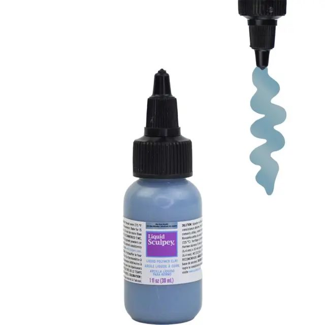 Υγρός Πολυμερικός Πηλός Sculpey Blue Grey Metallic - 30ml