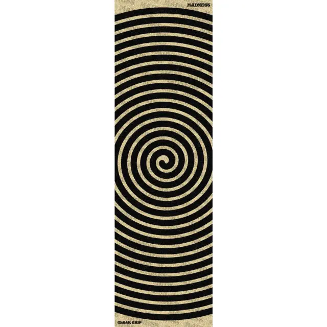 MADNESS Swirl Clear Griptape, 10''