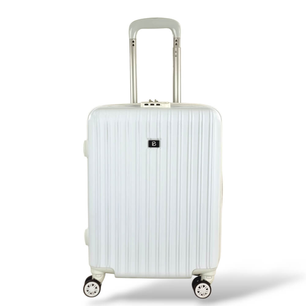 Σκληρή Βαλίτσα Καμπίνας PLAYFULBAGS PS063C. Max 50lt (55x40x20 +5cm Επέκταση) - Ροζ/Χρυσό