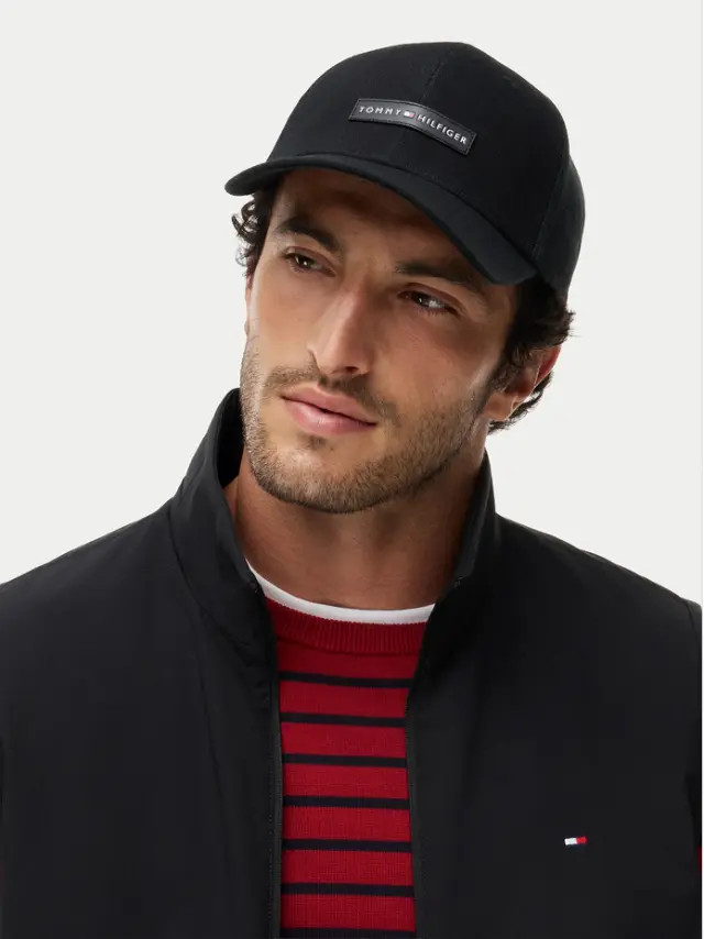 Ανδρικό Καπέλο Tommy Hilfiger AM0AM14119-BDS Μαύρο Μαύρο - One Size 2