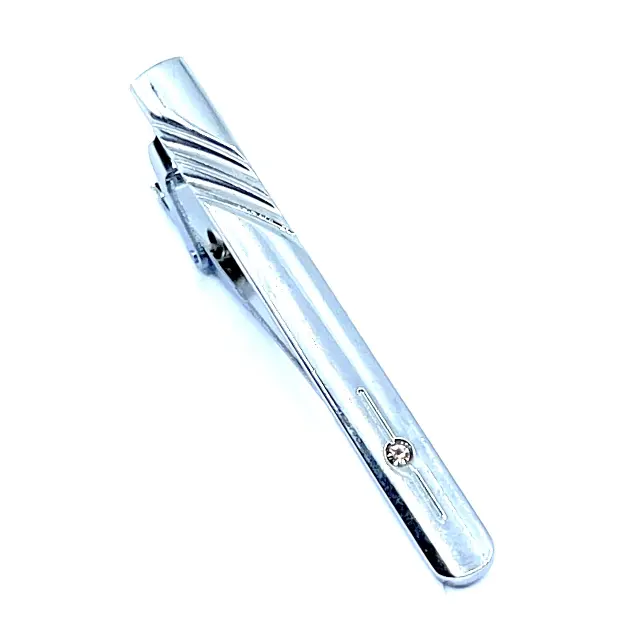 Ασημί Κλιπ Γραβάτας 6 cm – LGTC-T13/7 3
