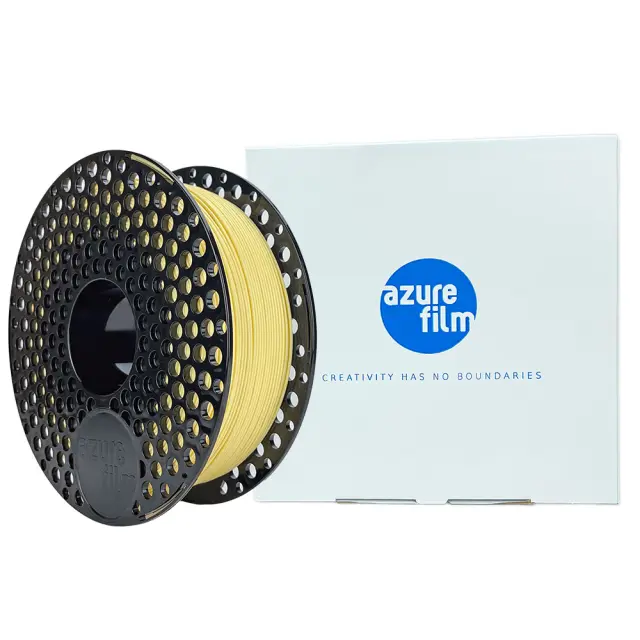 AzureFilm PLA 1.75mm Banana Yellow Pastel 1kg 3